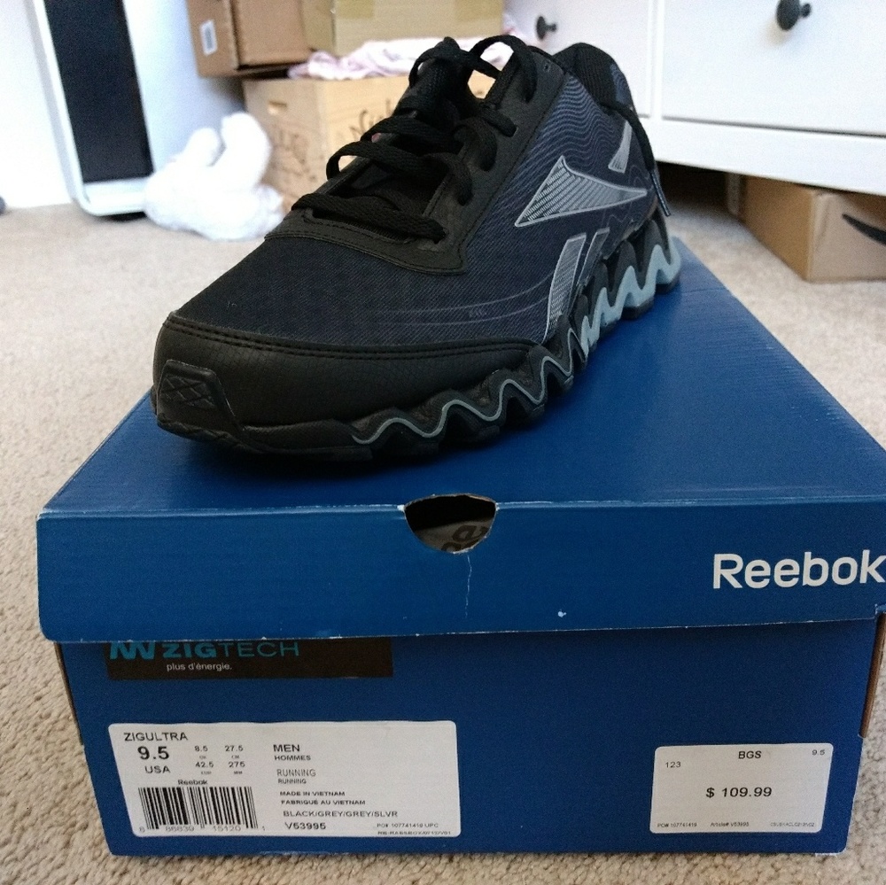 Reebok Zigultra Men's Running Shoes - Size 9.5